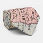 Vintage Karte des römischen Reiches (1882) Krawatte (Gerollt)