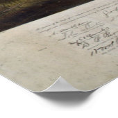 Vintage Karte des Schlachtfeldes von Gettysburg (1 Poster (Ecke)