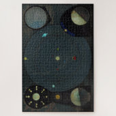 Vintage Karte des Sonnensystems (1887) Puzzle (Vertikal)