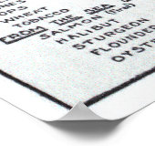 Vintage Karte des Staat Washington (1912) Poster (Ecke)