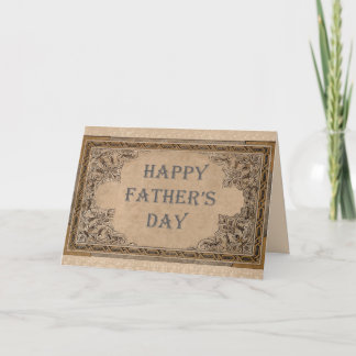 Vintage Karte des Vaters