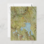 Vintage Karte des Yellowstone-Nationalparks (1898) (Vorne/Hinten)