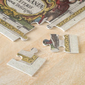 Vintage Karte Deutschlands Puzzle (Seite)