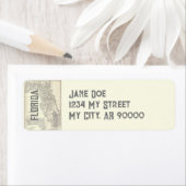 Vintage Karte Florida (Insitu)