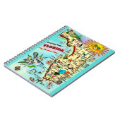 Vintage Karte Florida Notizblock (Linke Seite)