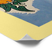 Vintage Karte Florida Poster (Ecke)