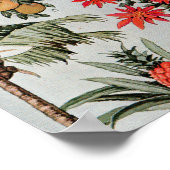 Vintage Karte Florida Poster (Ecke)