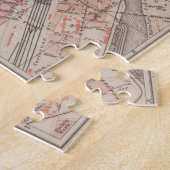 Vintage Karte Frankfurt/Main Deutschland (1900) Puzzle (Seite)