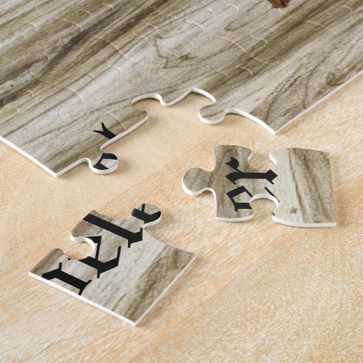 Vintage Karte für ihn Puzzle (Seite)