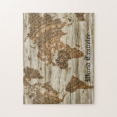 Vintage Karte für ihn Puzzle (Vertikal)