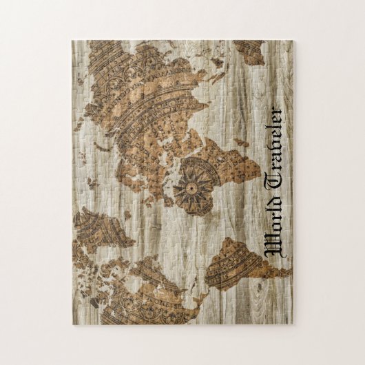 Vintage Karte für ihn Puzzle (Vertikal)