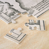 Vintage Karte Griechenlands (1525) Puzzle (Seite)