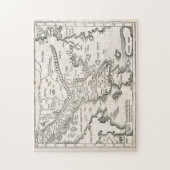 Vintage Karte Griechenlands (1525) Puzzle (Vertikal)