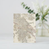 Vintage Karte Griechenlands (1794) (Stehend Vorderseite)