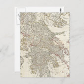 Vintage Karte Griechenlands (1794) (Vorne/Hinten)