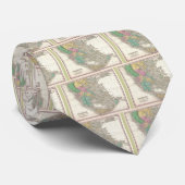 Vintage Karte Griechenlands (1827) Krawatte (Gerollt)