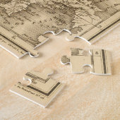 Vintage Karte Guatemalas (1825) Puzzle (Seite)