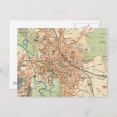 Vintage Karte Hannover Deutschland (1895) (Vorne/Hinten)