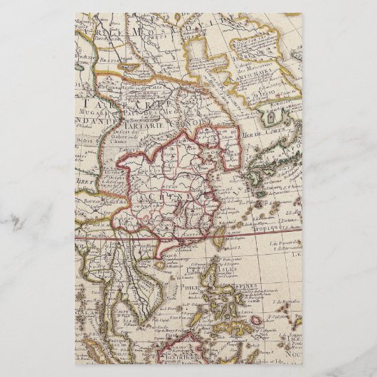 Vintage Karte Heißluftballon Babydusche Bingo (Rückseite)