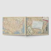 Vintage Karte Hochzeit Ephemera Gästebuch (Voll)