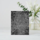 Vintage Karte Indianapolis (Stehend Vorderseite)