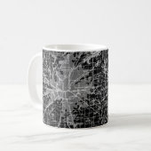 Vintage Karte Indianapolis Kaffeetasse (Vorderseite Links)