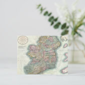 Vintage Karte Irlands (1799) (Stehend Vorderseite)