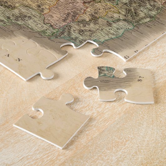 Vintage Karte Irlands (1831) Puzzle (Seite)