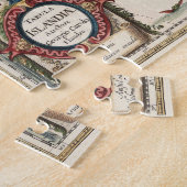 Vintage Karte Islands (1684) Puzzle (Seite)