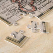 Vintage Karte Italiens (1659) Puzzle (Seite)