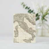 Vintage Karte Italiens (1764) (Stehend Vorderseite)