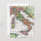 Vintage Karte Italiens (1780) (Vorne/Hinten)