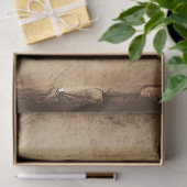 Vintage Karte Junk Journal Ephemera Decoupage Seidenpapier (Geschenk)