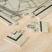 Vintage Karte Kanadas (1897) Puzzle (Seite)