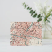 Vintage Karte Königsberg Deutschland (1905) (Stehend Vorderseite)