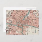 Vintage Karte Königsberg Deutschland (1905) (Vorne/Hinten)