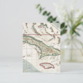 Vintage Karte Kubas und Jamaikas (1763) (Stehend Vorderseite)