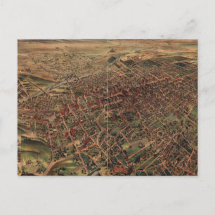 Vintage Karte Los Angeles (1891)