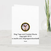 Vintage Karte Luftwaffevalentines Tages (Rückseite)