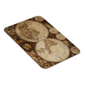 Vintage Karte Magnet (Rechte Seite)