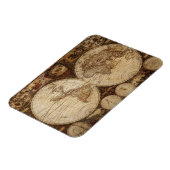 Vintage Karte Magnet (Linke Seite)