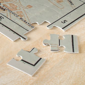 Vintage Karte Mailands Italien (1911) Puzzle (Seite)