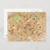 Vintage Karte Mailands Italien (1914) (Vorne/Hinten)