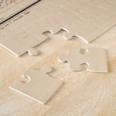 Vintage Karte Marokkos (1912) Puzzle (Seite)