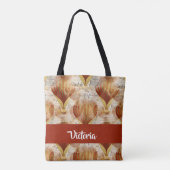 Vintage Karte mit Ballons Tasche (Rückseite)