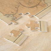 Vintage Karte Montana & Wyoming (1872) Puzzle (Seite)