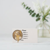 Vintage Karte Mucha Damen-Geschäft (Stehend Vorderseite)