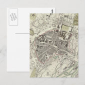 Vintage Karte München Deutschland (1832) (Vorne/Hinten)