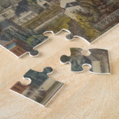 Vintage Karte New Yorks (1848) Puzzle (Seite)