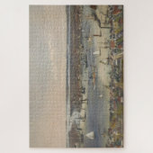 Vintage Karte New Yorks (1848) Puzzle (Vertikal)